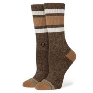 Stance Butter Soft Boyd Socks  Size Medium Women's NWOT Darkroast Brun